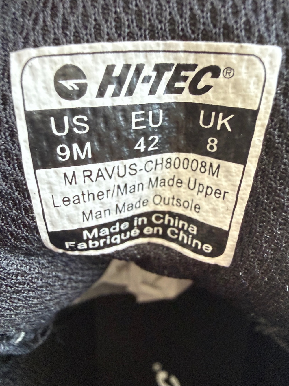 Hi-Tec Men’s Ravus MID Waterproof Hiking Boots - Gray - Picture 8 of 11